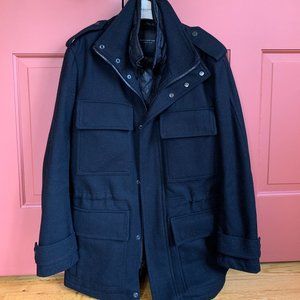 Marc New York pea coat (black)